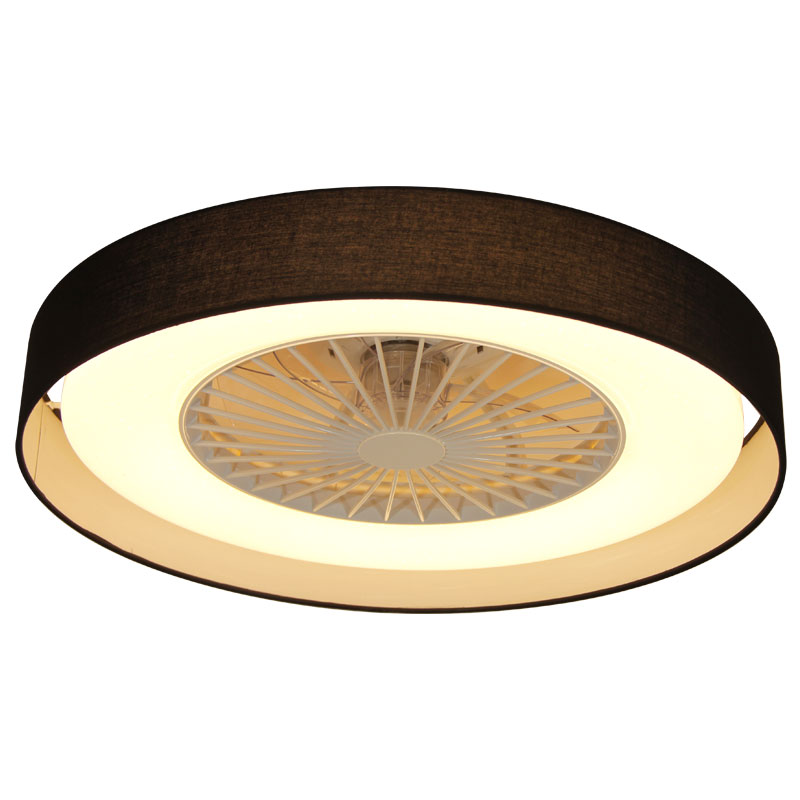 A Stylish Blend of Comfort and Function: The Fabric Drum Ceiling Fan Light
