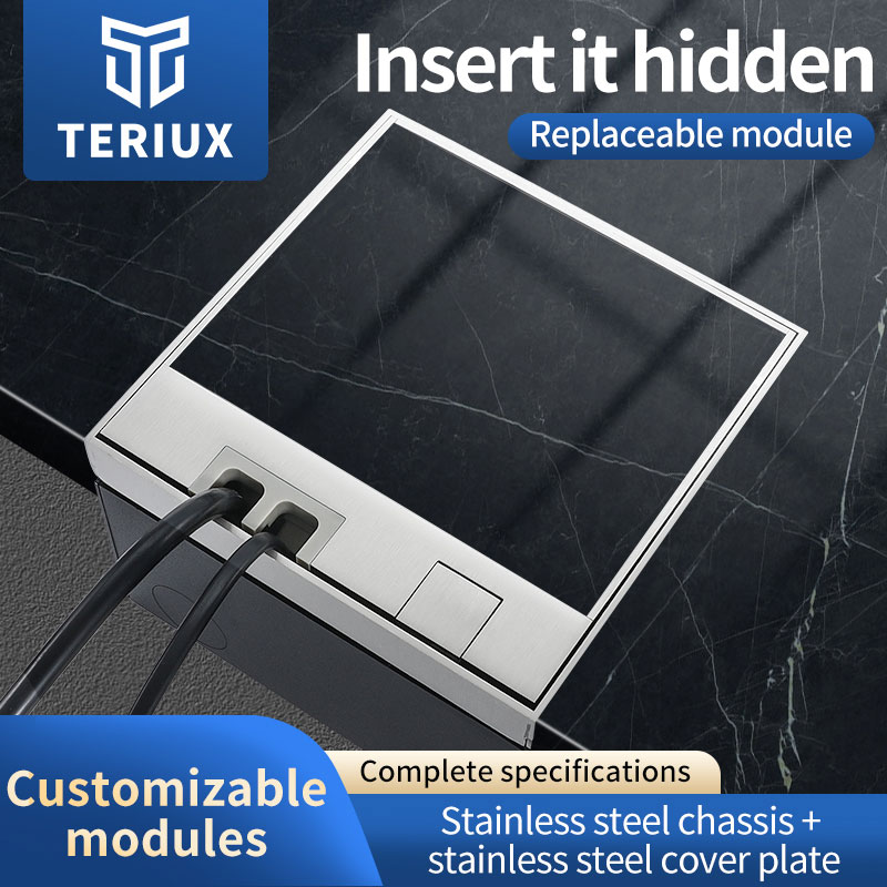 Elevate Interior Design with the TERIUX 130 Recessed Floor Socket