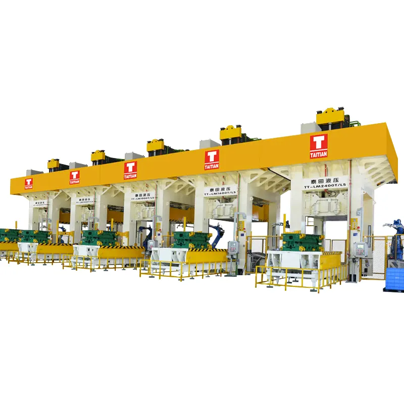 Precision Power: 2400Tons Metal Forming Hydraulic Press for New Energy Vehicle Battery Cases